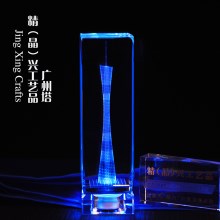 水晶小蛮腰特色纪念礼品刻字