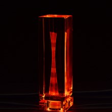 水晶小蛮腰特色纪念礼品刻字