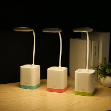 led笔筒触摸折叠充电台灯 
