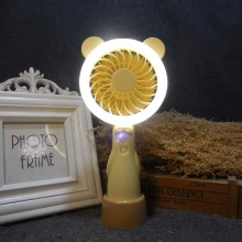YC012A台灯风扇/小熊黄色