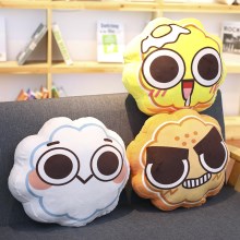 仿真月饼抱枕靠垫毛绒玩具创意搞怪中秋礼物送男孩女生同学玩偶