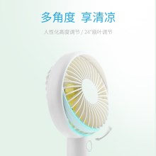 Benks小风扇usb迷你可充电手持小电风扇手拿便携式静音学生大风力手握随身电风扇