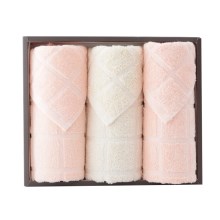 洁丽雅毛巾礼盒 吸水纯棉面巾3条装