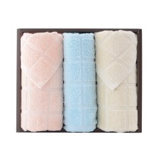 洁丽雅毛巾礼盒 面巾2条 方巾1条