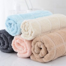 洁丽雅礼盒毛巾纯棉家用成人面巾全棉优品8面巾方巾 礼品定制