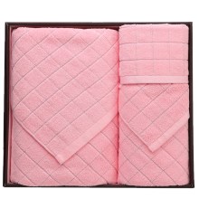 【清雅系列】洁丽雅毛巾礼盒纯棉吸水浴巾套装商务周岁生日回礼