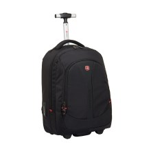 商务拉杆包礼品定制印logo男女青年时尚旅行包瑞士军刀单杆行李包